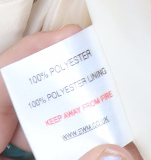 Honor Millburn Women’s Beige Shawl Collar Suit Jacket Size 16