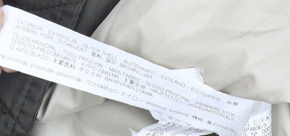 Zara Basic Men’s Green Bomber Jacket L Zip Pockets Casual