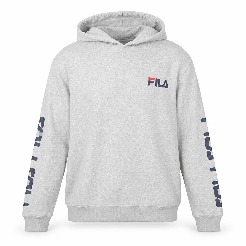 Mens UK Size S FILA Grey Pullover Hoodie