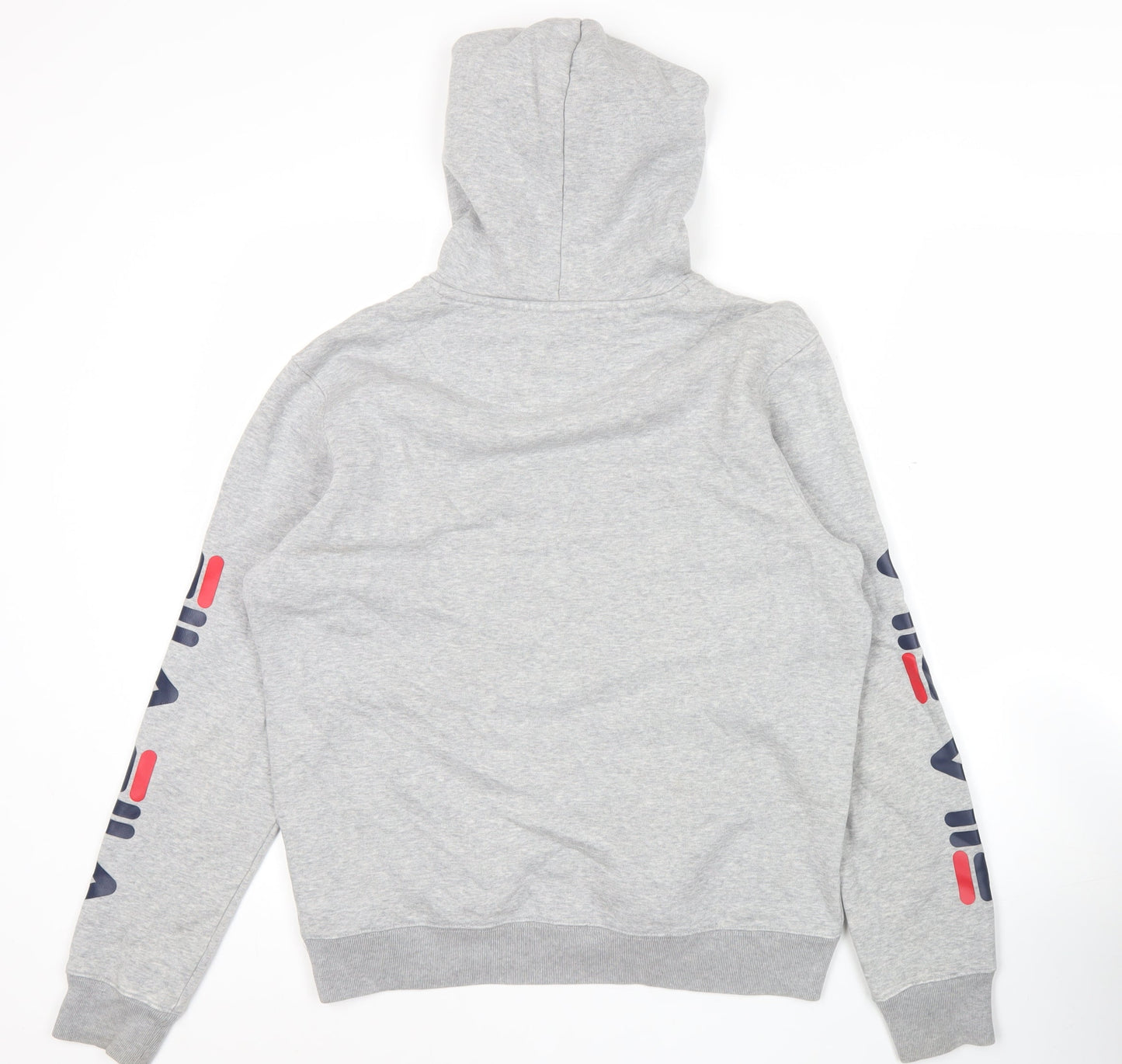 Mens UK Size S FILA Grey Pullover Hoodie