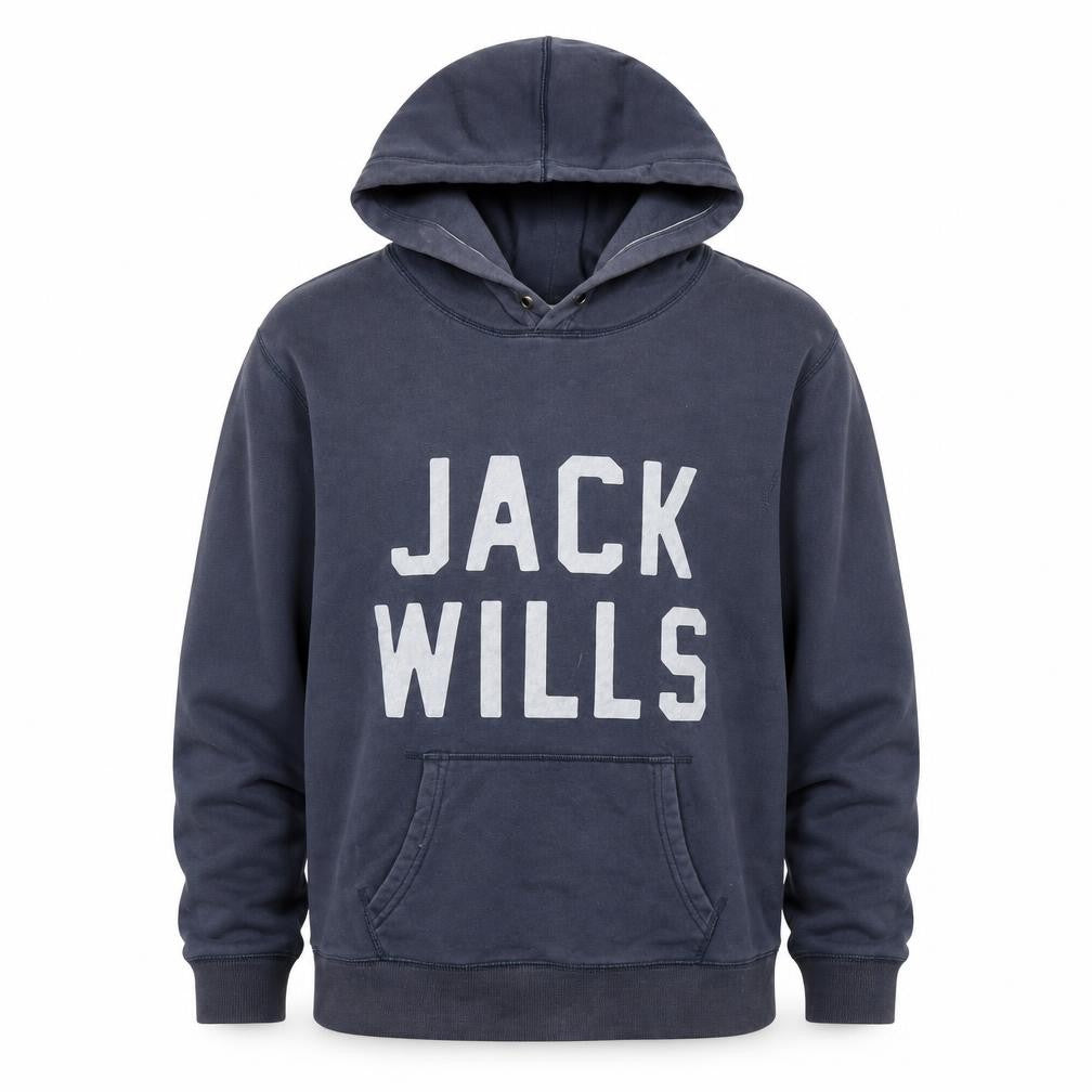 Mens UK Size S Jack Wills Blue Pullover Hoodie