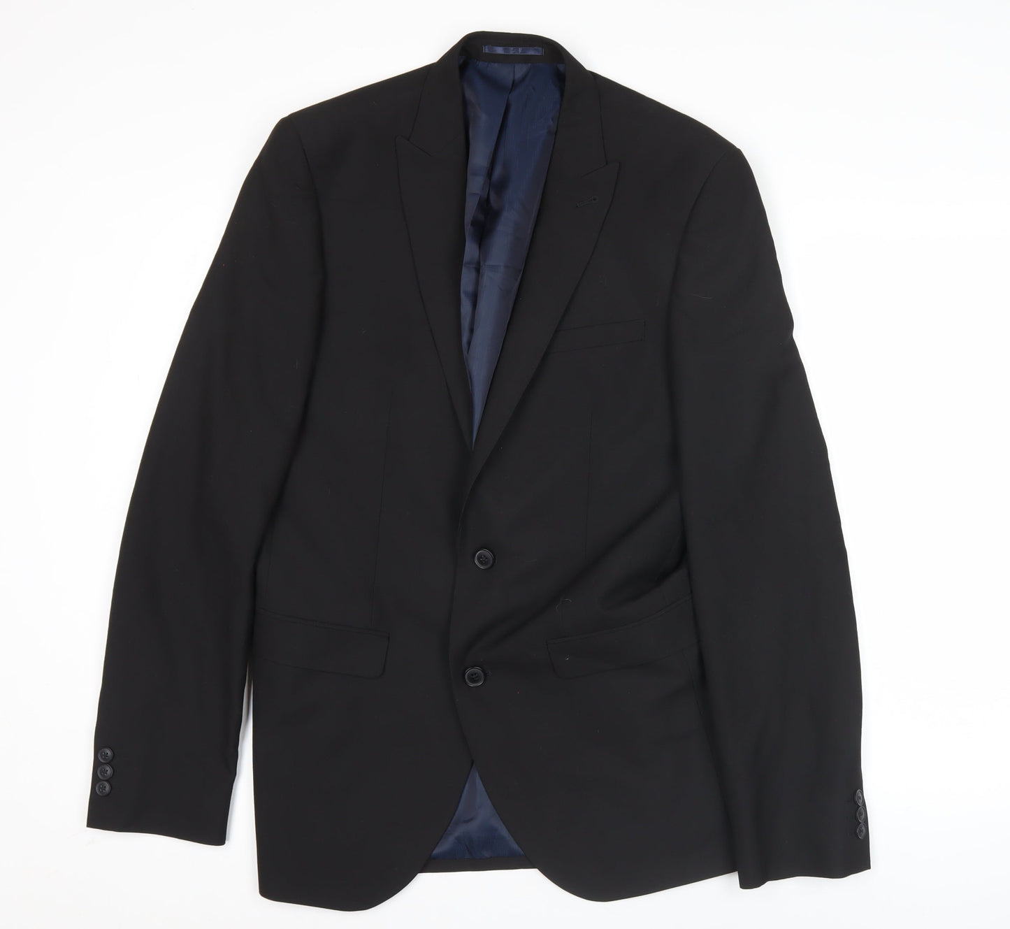 Next Men's Black 38L Regular Fit Suit Jacket Formal