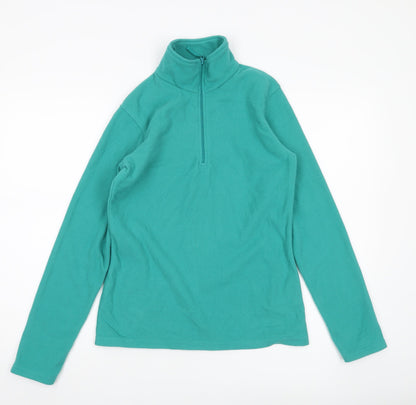 Womens UK Size S Mountain Warehouse Green Pullover Sweatshirt