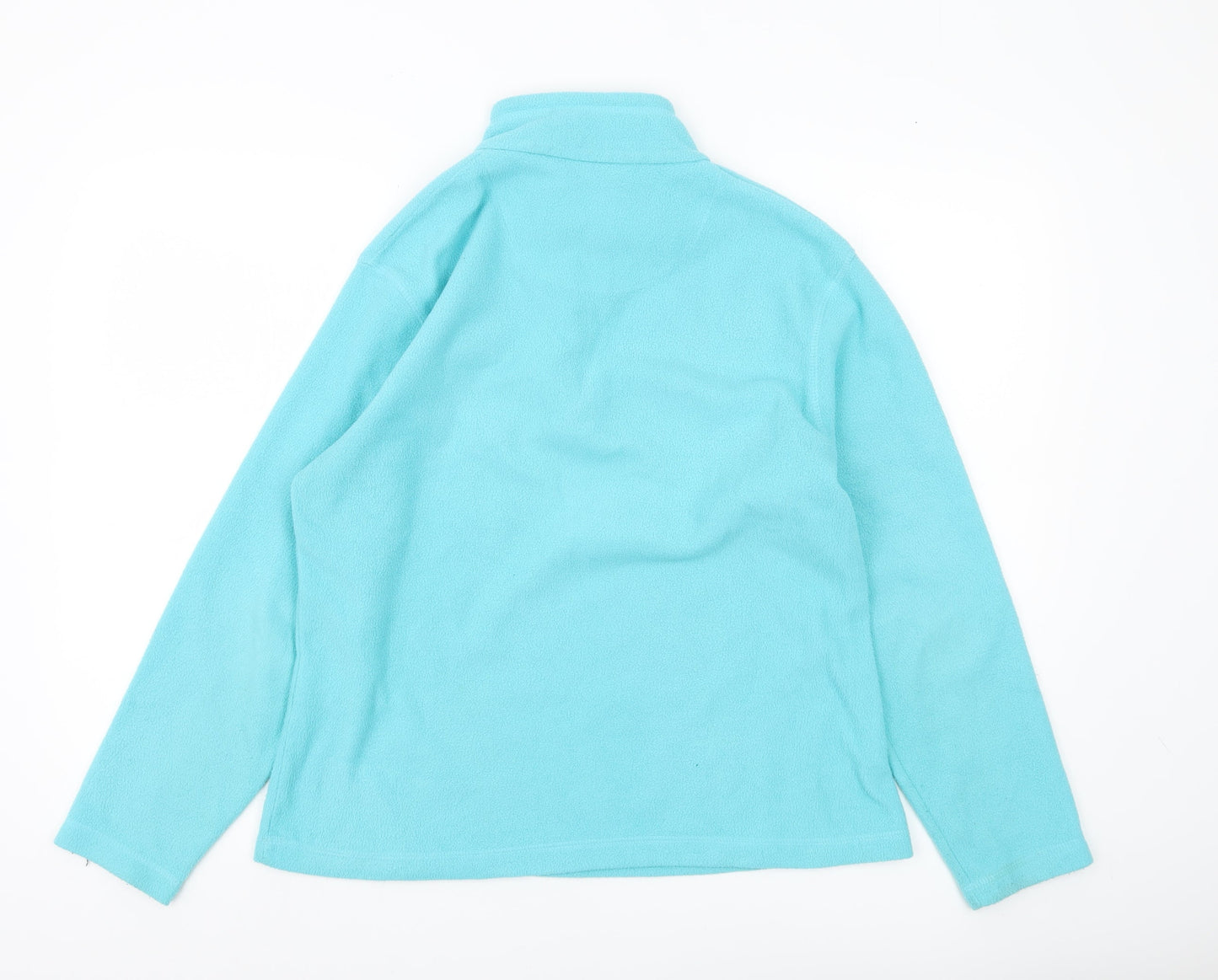 Regatta Women's Blue Fleece Sweatshirt Size 14 1/2 Zip Outdoors