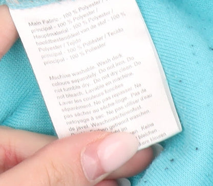 Regatta Women's Blue Fleece Sweatshirt Size 14 1/2 Zip Outdoors