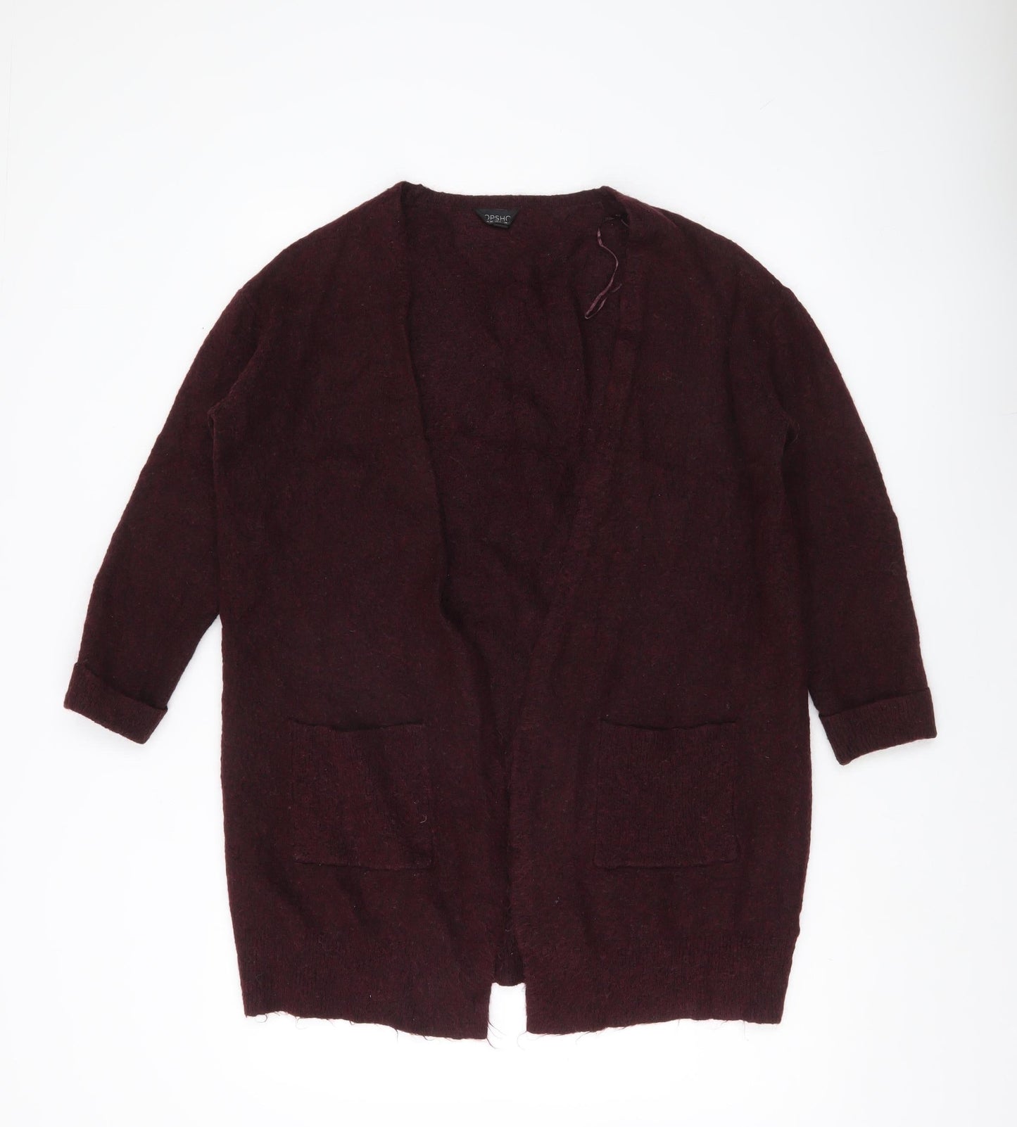 Womens UK Size 8 Topshop Purple Cardigan Jumper