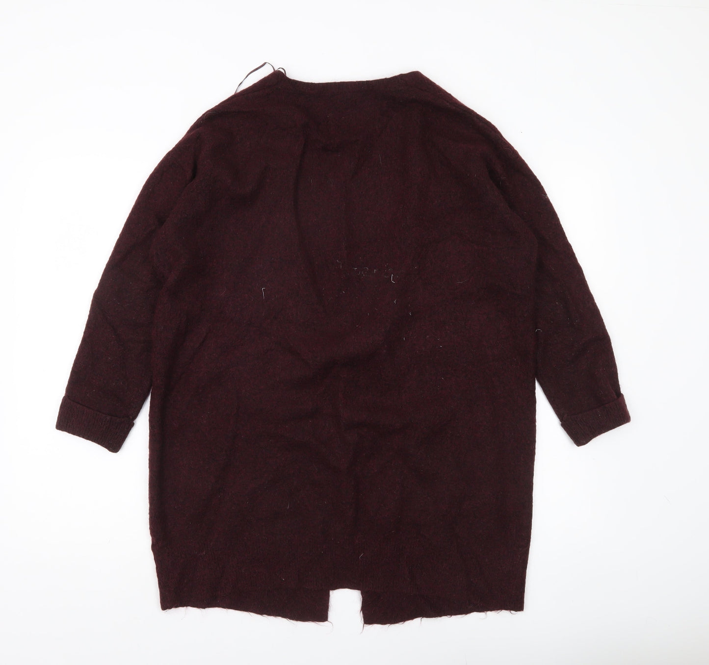 Womens UK Size 8 Topshop Purple Cardigan Jumper