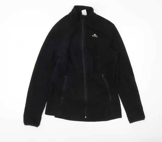 Womens UK Size L Quechua Black Basic Jacket