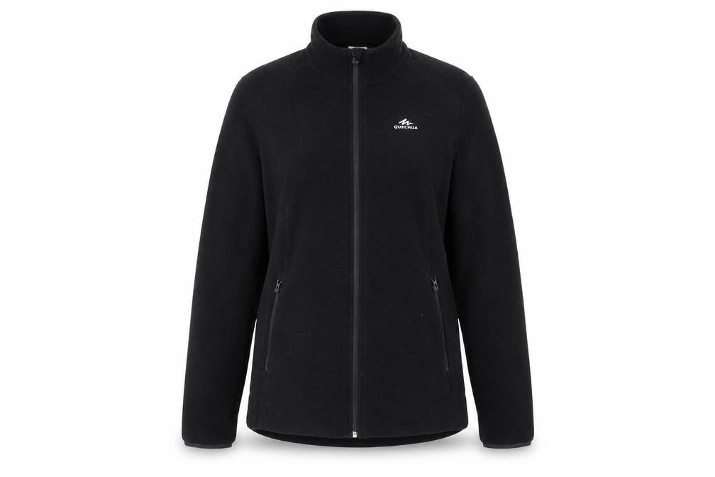 Womens UK Size L Quechua Black Basic Jacket