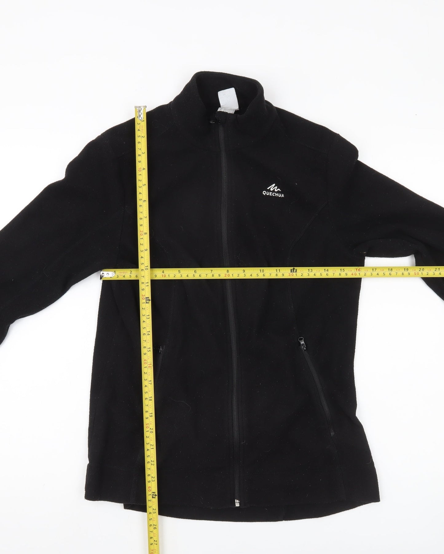 Womens UK Size L Quechua Black Basic Jacket