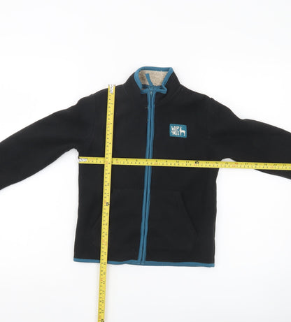 Wild Free Boys Black Fleece Jacket 6-7 Years Full Zip Casual Coat