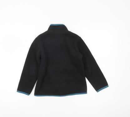 Wild Free Boys Black Fleece Jacket 6-7 Years Full Zip Casual Coat
