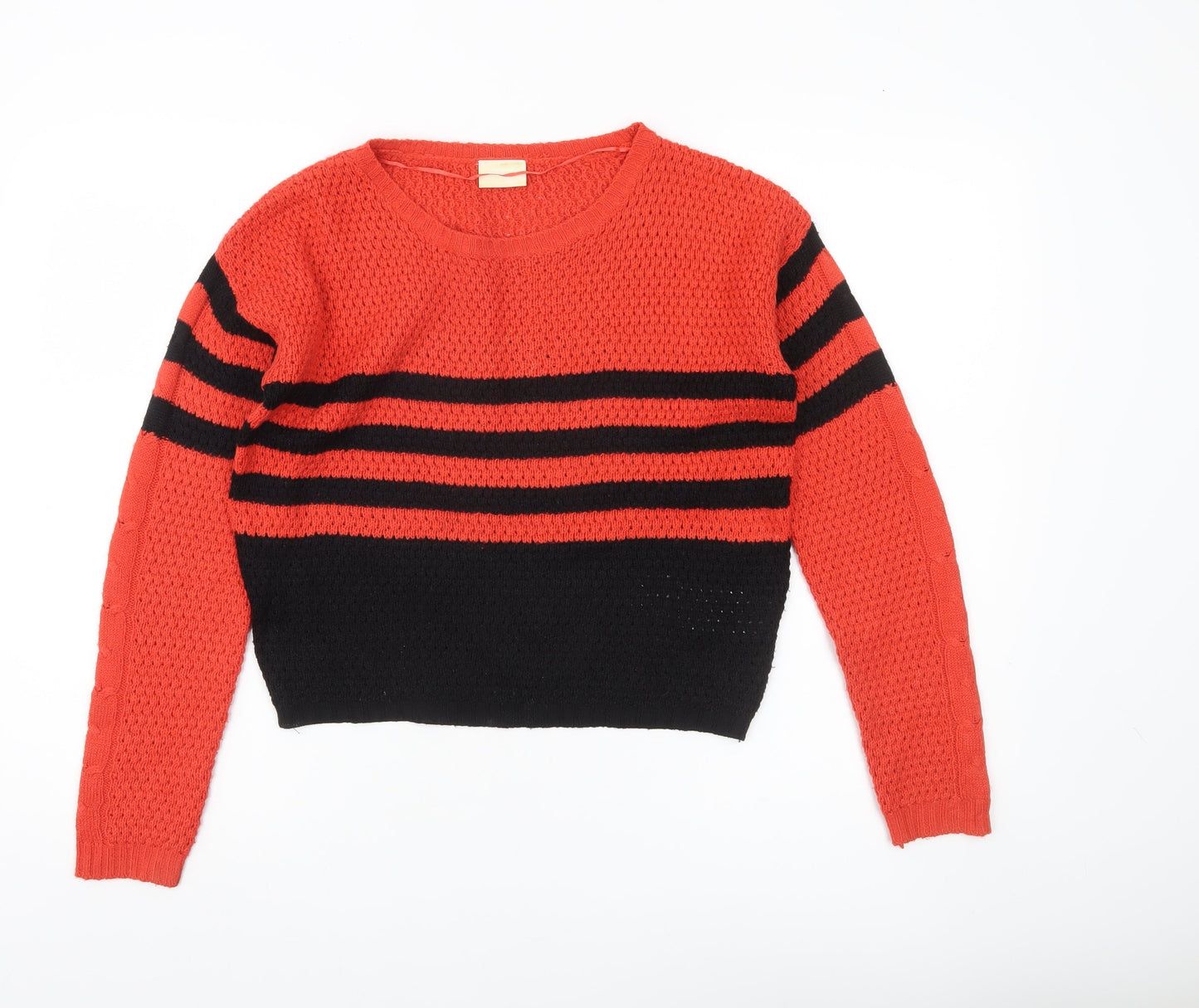Womens UK Size S VILA Multicoloured Pullover Jumper