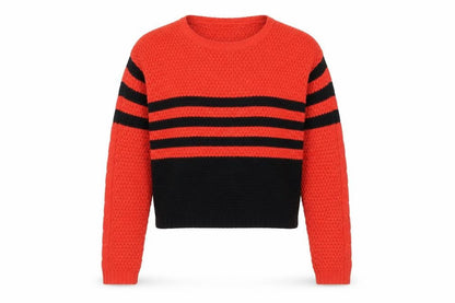 Womens UK Size S VILA Multicoloured Pullover Jumper