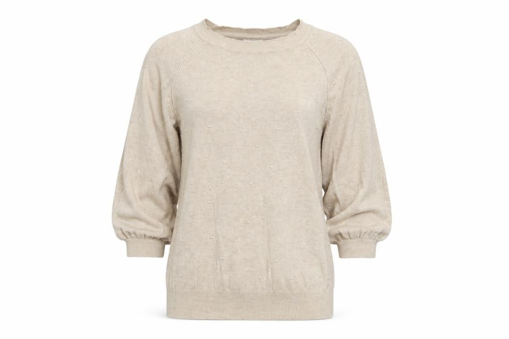 Womens UK Size 8 NEXT Beige Pullover Jumper