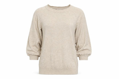 Womens UK Size 8 NEXT Beige Pullover Jumper