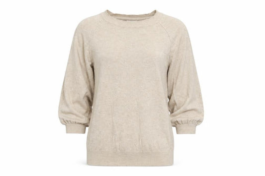 Womens UK Size 8 NEXT Beige Pullover Jumper