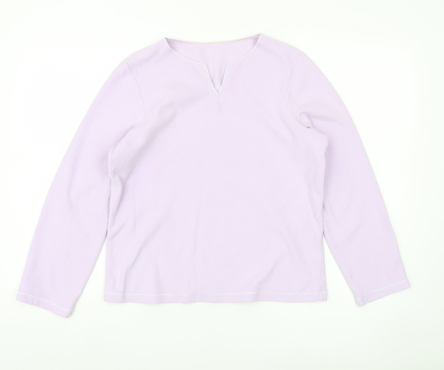 Womens UK Size 10 Marks and Spencer Purple Basic Blouse