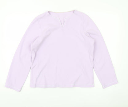 Womens UK Size 10 Marks and Spencer Purple Basic Blouse