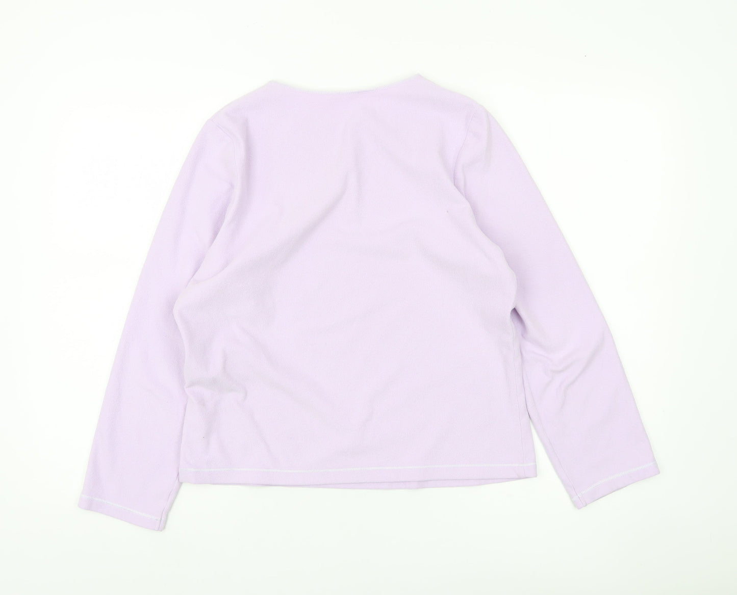 Womens UK Size 10 Marks and Spencer Purple Basic Blouse