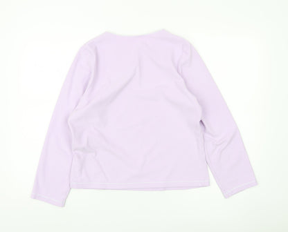 Womens UK Size 10 Marks and Spencer Purple Basic Blouse