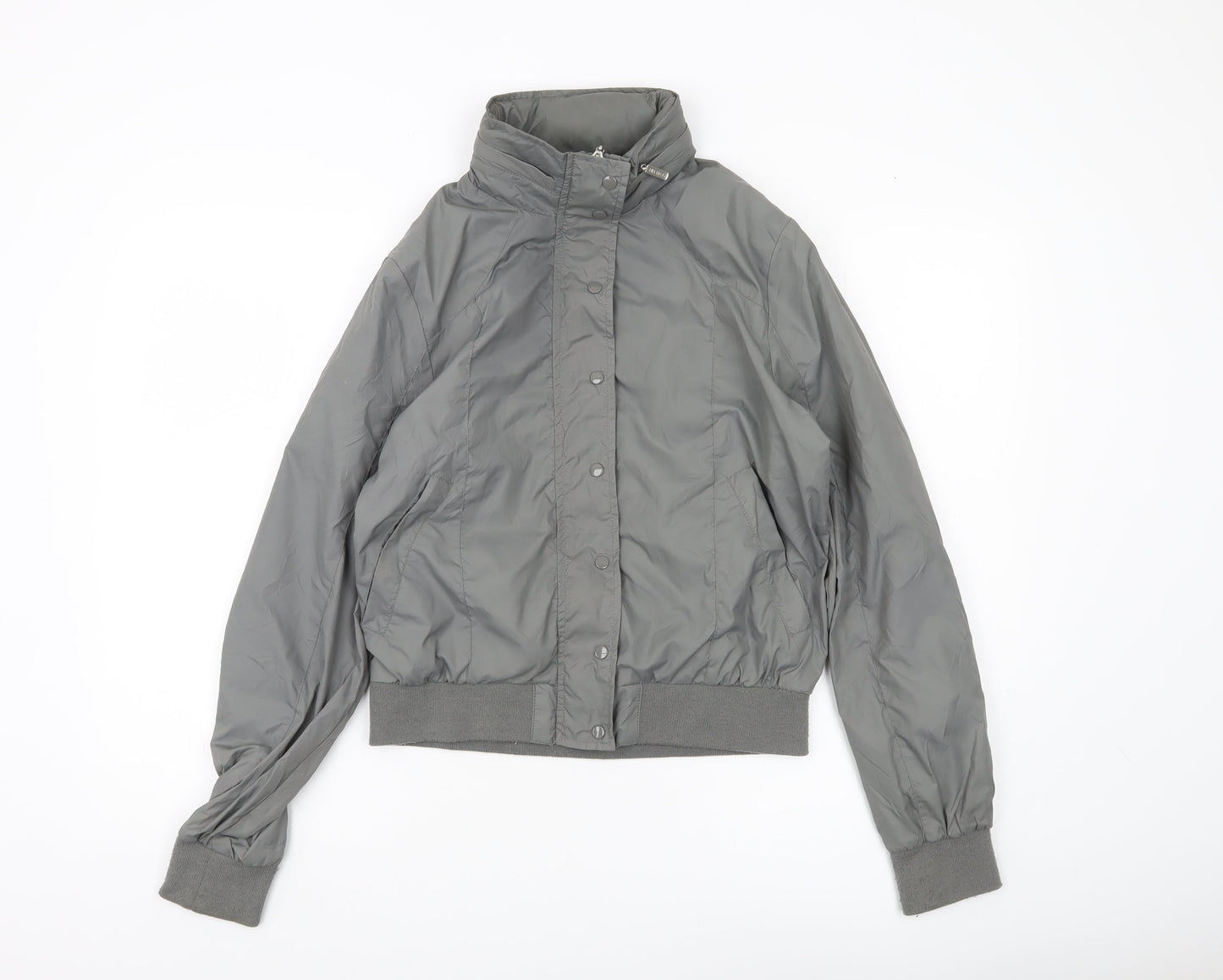 Sevenhill Women’s Grey Bomber Jacket XL Polyester Casual