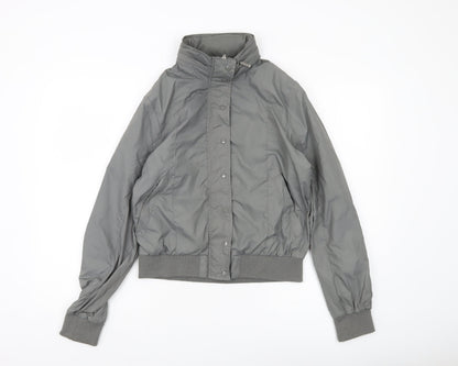 Sevenhill Women’s Grey Bomber Jacket XL Polyester Casual