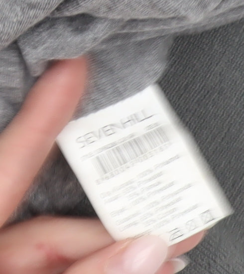 Sevenhill Women’s Grey Bomber Jacket XL Polyester Casual