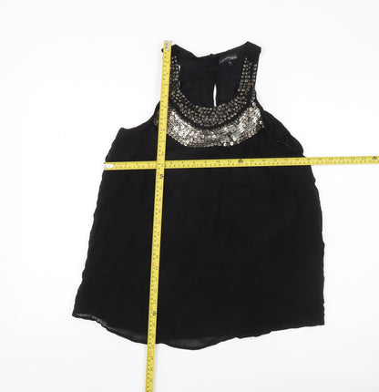 Womens UK Size 18 NEXT Black Camisole Tank