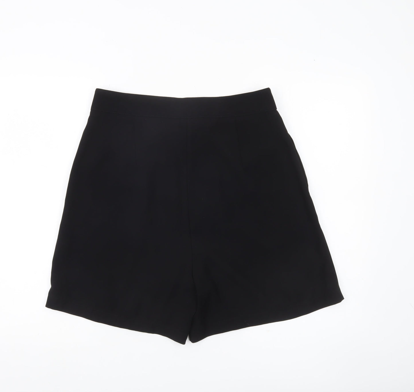 Warehouse Womens Black Size 14 Bermuda Pleated Shorts