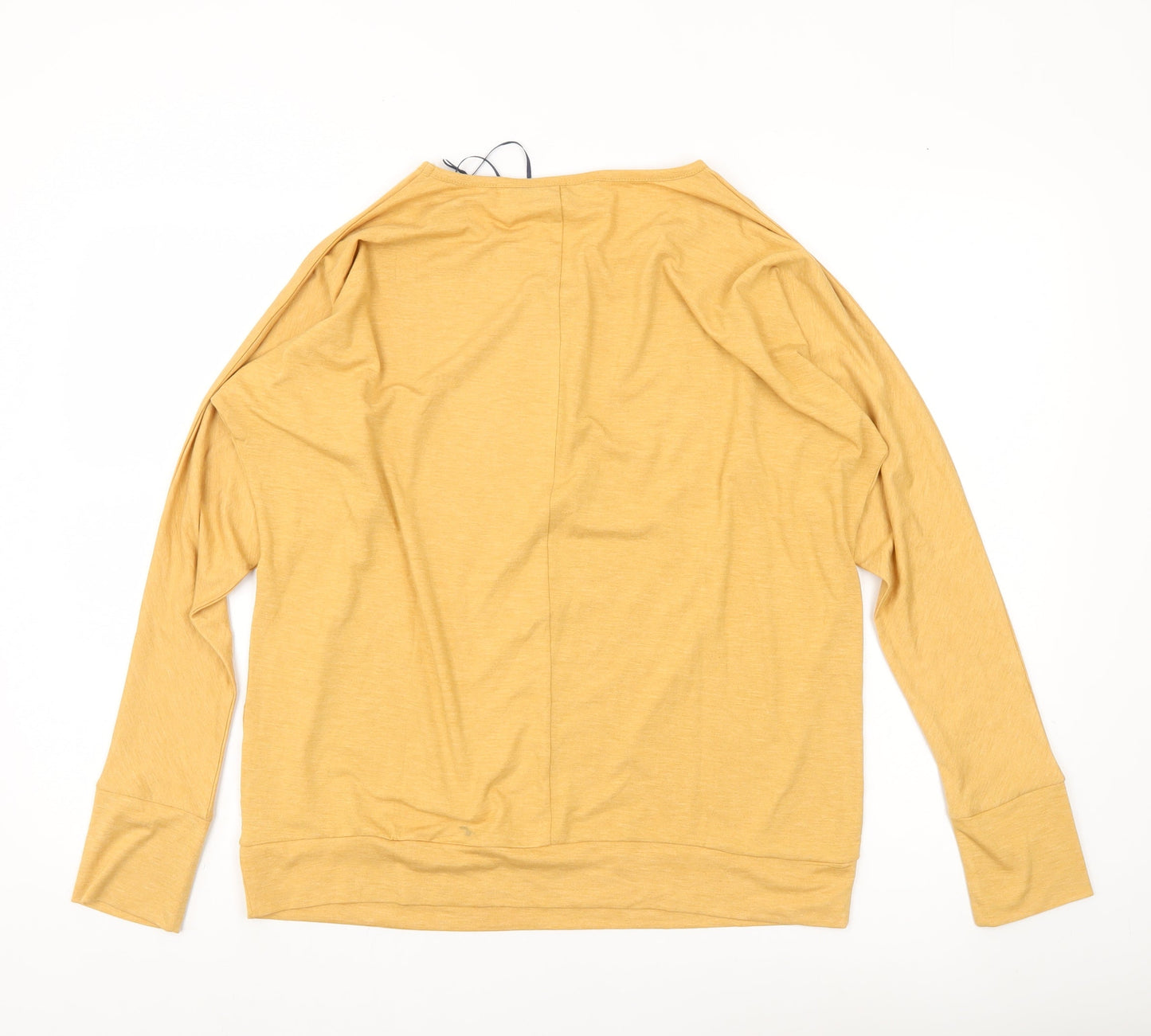 ISLE Collection Women’s Yellow Long Sleeve Relaxed T-Shirt Size S