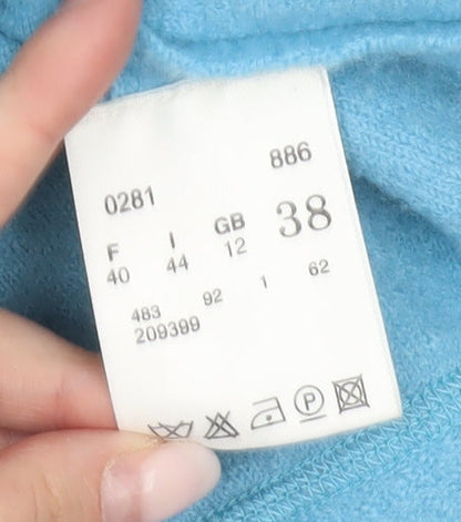 Betty Barclay Women’s Blue Wool Blazer Jacket Size 12 Single-Breasted