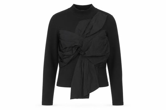 Womens UK Size S Zara Black Basic Blouse