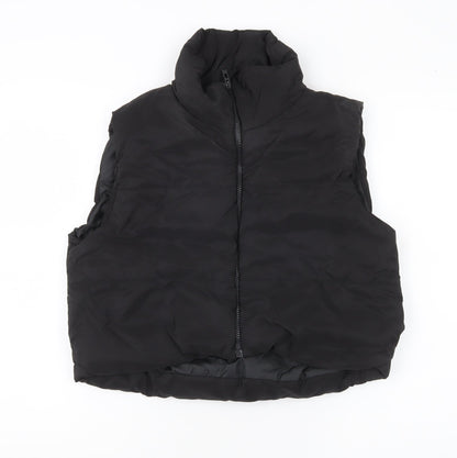 Womens UK Size L Rising Black Puffer Jacket