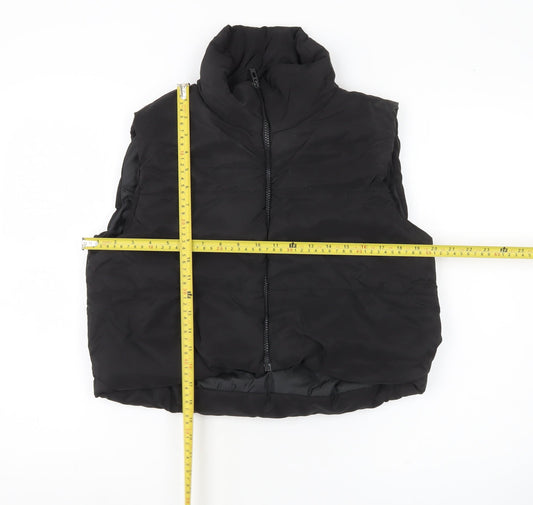 Womens UK Size L Rising Black Puffer Jacket