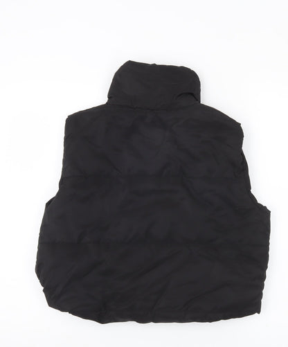 Womens UK Size L Rising Black Puffer Jacket