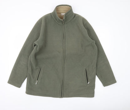 Mens UK Size M Bonmarché Green Basic Jacket