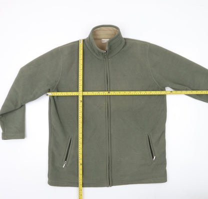 Mens UK Size M Bonmarché Green Basic Jacket