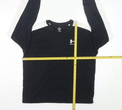 Womens UK Size M Under armour Black Pullover Sweatshirt