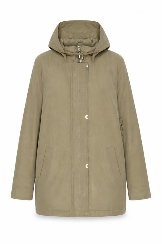 Womens UK Size 12 Classics Brown Parka Coat