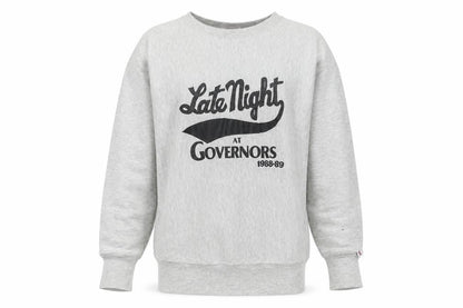 SKM Game Ready Men’s Grey L Pullover Sweatshirt Vintage 80s Graphic