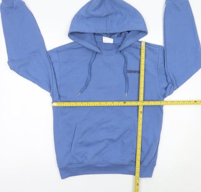 Mens UK Size S Champion Blue Pullover Hoodie