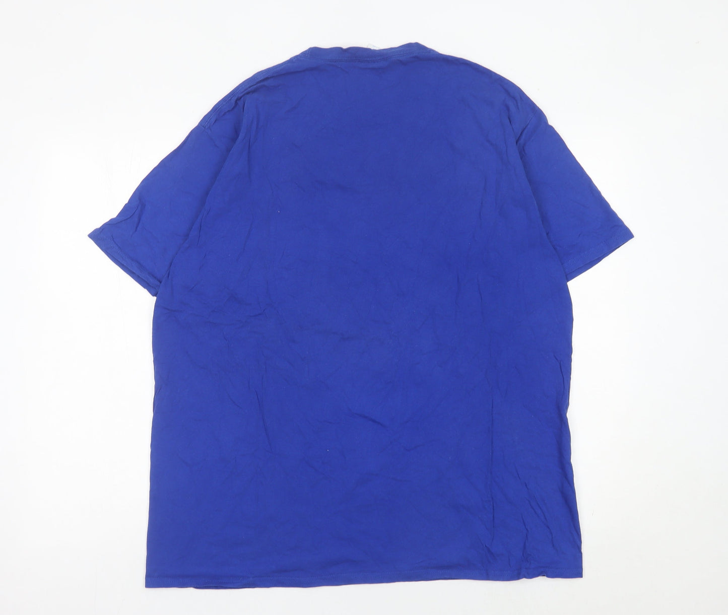 Port & Company Men’s Blue XL Nautical Quote Graphic T-Shirt