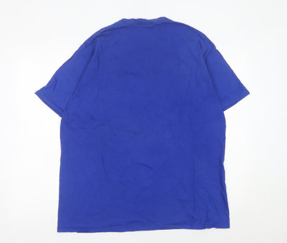 Port & Company Men’s Blue XL Nautical Quote Graphic T-Shirt