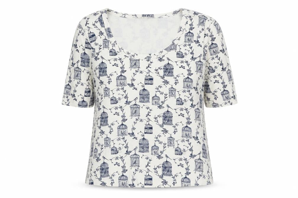 Womens UK Size 8 Marks and Spencer White Basic T-Shirt