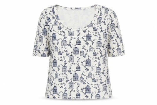 Womens UK Size 8 Marks and Spencer White Basic T-Shirt