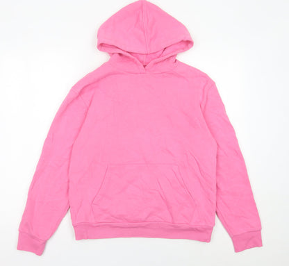 Marks and Spencer Women’s Pink Pullover Hoodie S Lightweight Casual