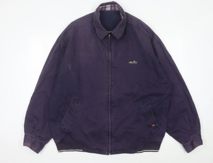 Mens UK Size L ellesse Purple Basic Jacket