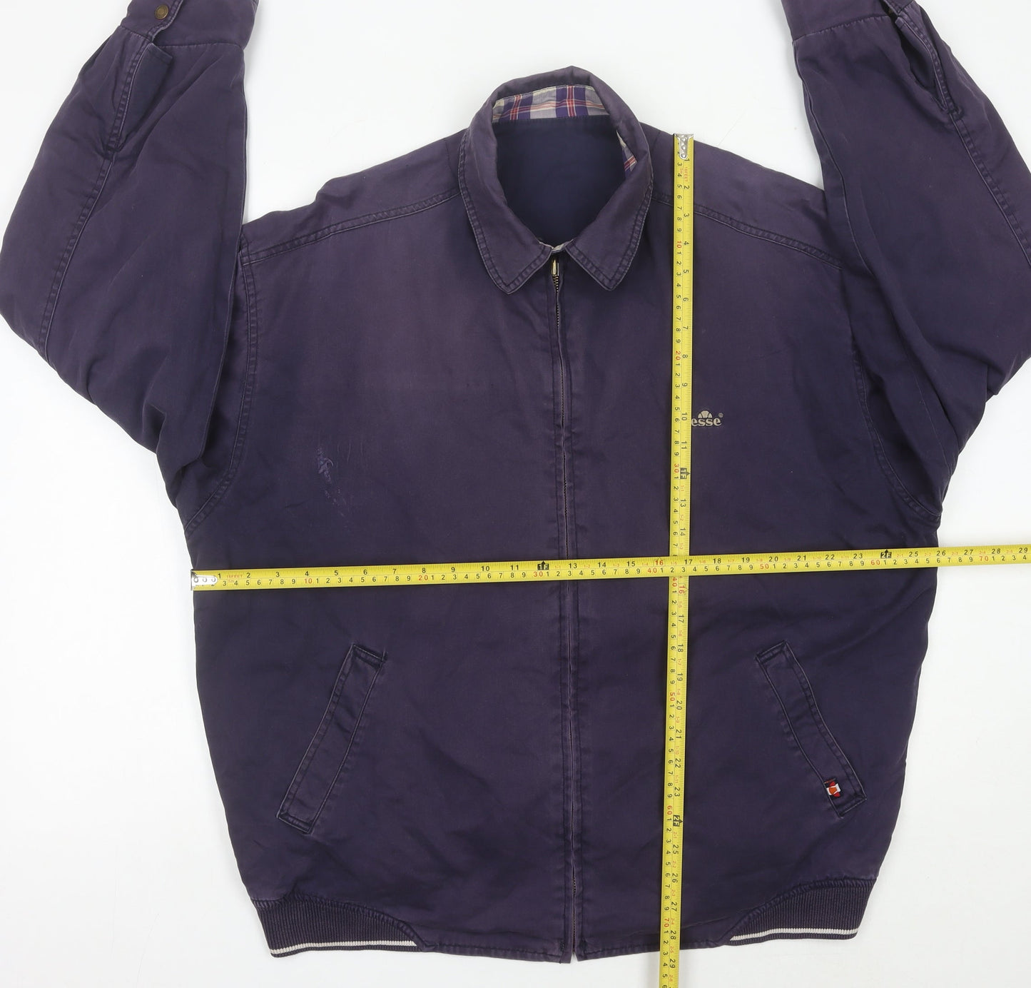 Mens UK Size L ellesse Purple Basic Jacket