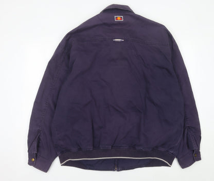 Mens UK Size L ellesse Purple Basic Jacket